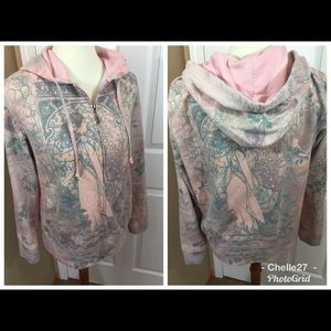 Green Tea hooded sweatshirt